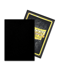 Dragon Shield: 100ct Outer Sleeves - Matte Black (Standard) | Gamers Paradise