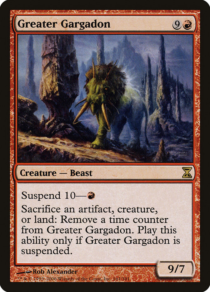 Greater Gargadon [Time Spiral] | Gamers Paradise