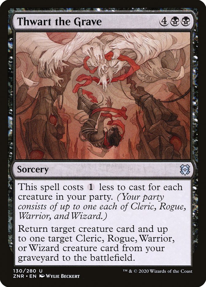 Thwart the Grave [Zendikar Rising] | Gamers Paradise