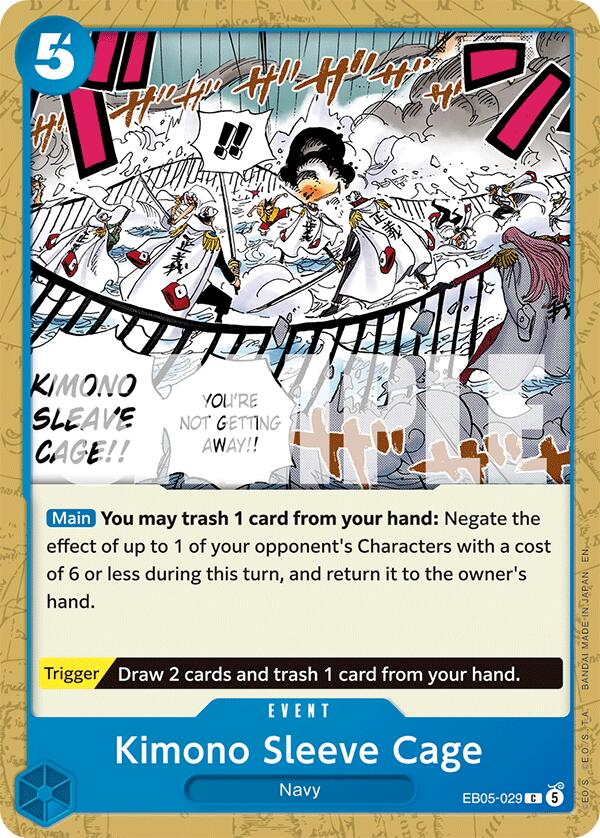 Kimono Sleeve Cage [Extra Booster: One Piece Heroines Edition Vol. 2] | Gamers Paradise