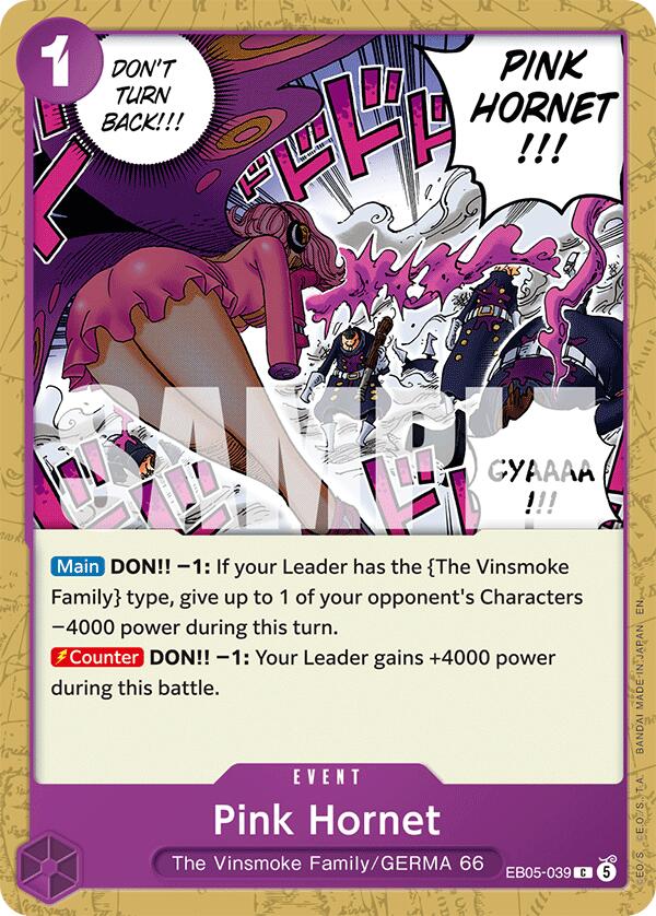 Pink Hornet [Extra Booster: One Piece Heroines Edition Vol. 2] | Gamers Paradise