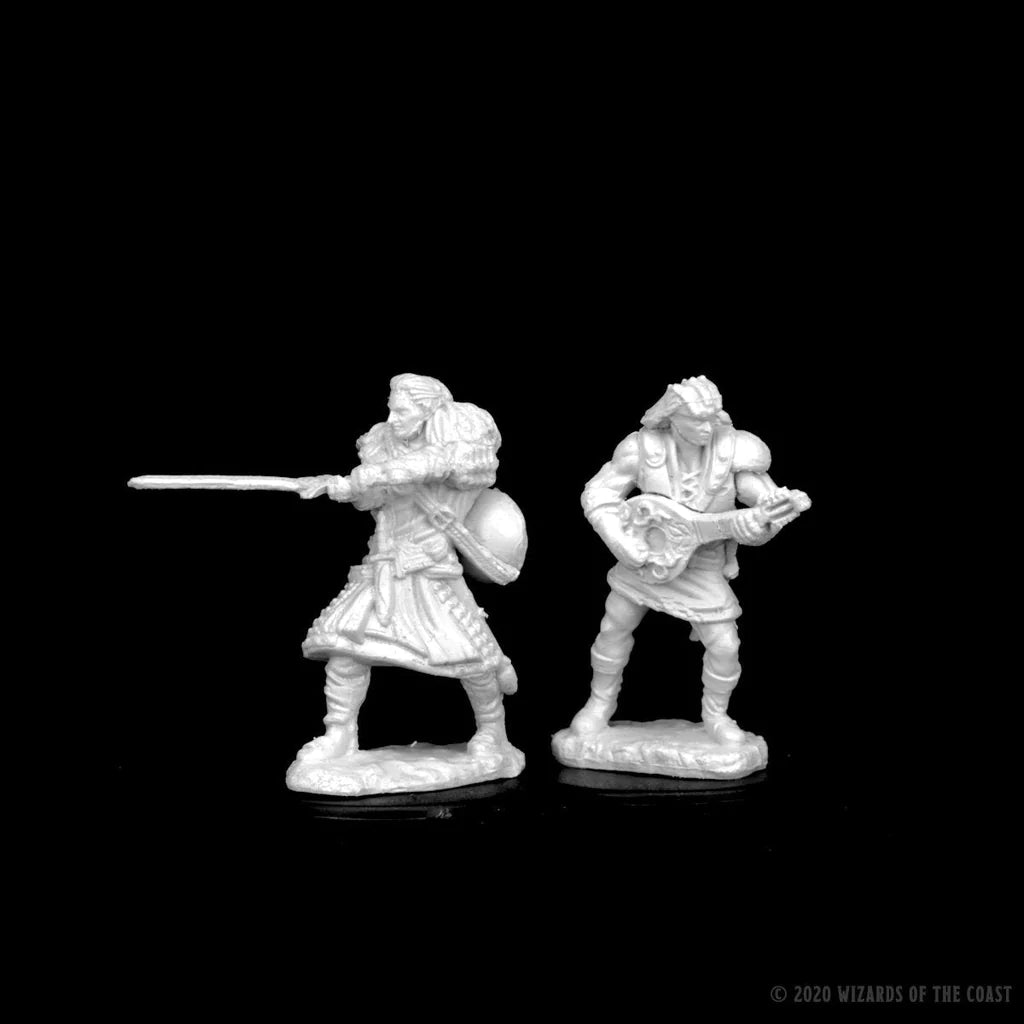 D&D NOLZUR'S MARVELOUS MINIATURES: HUMAN MALE BARD | Gamers Paradise