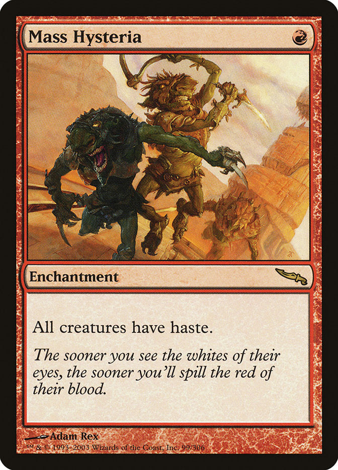 Mass Hysteria [Mirrodin] | Gamers Paradise