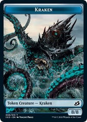 Kraken // Human Soldier (005) Double-Sided Token [Ikoria: Lair of Behemoths Tokens] | Gamers Paradise