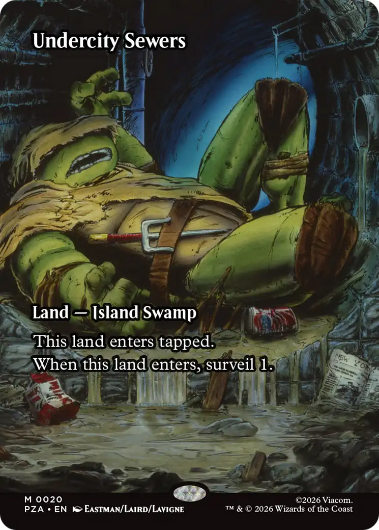 Undercity Sewers (Borderless) [Teenage Mutant Ninja Turtles Eternal-Legal] | Gamers Paradise