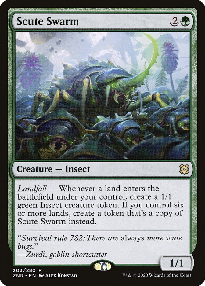 Scute Swarm [Zendikar Rising] | Gamers Paradise