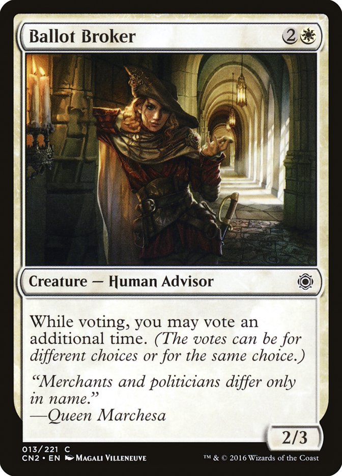Ballot Broker [Conspiracy: Take the Crown] | Gamers Paradise