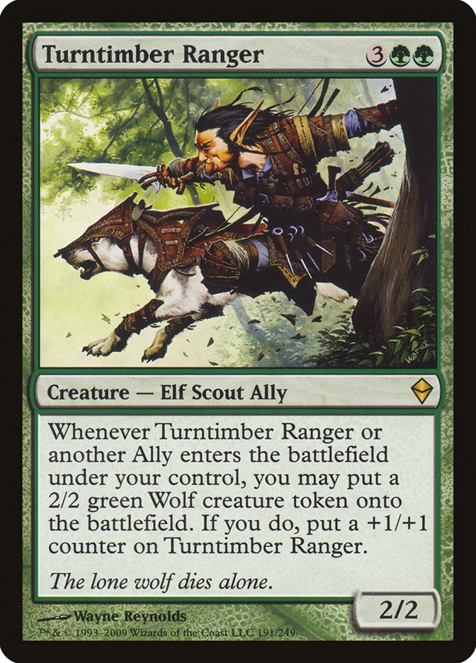 Turntimber Ranger [Zendikar] | Gamers Paradise