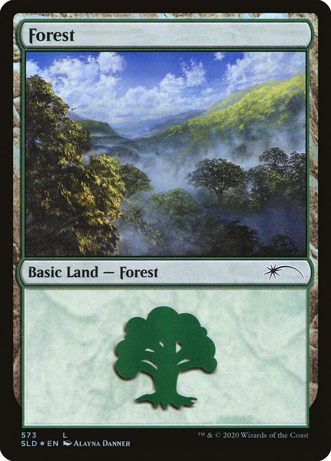 Forest (Lands) (573) [Secret Lair Drop Promos] | Gamers Paradise