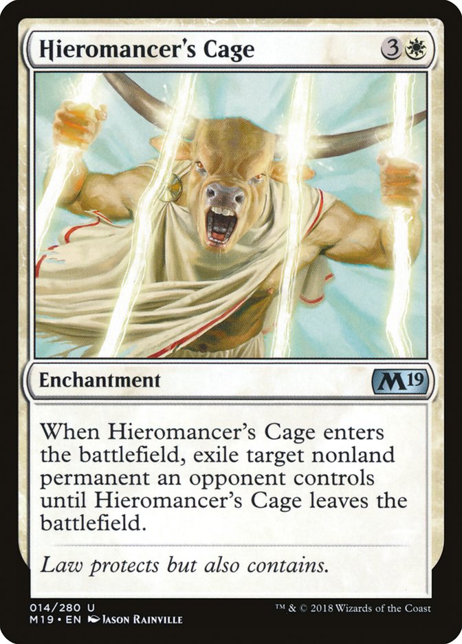 Hieromancer's Cage [Core Set 2019] | Gamers Paradise