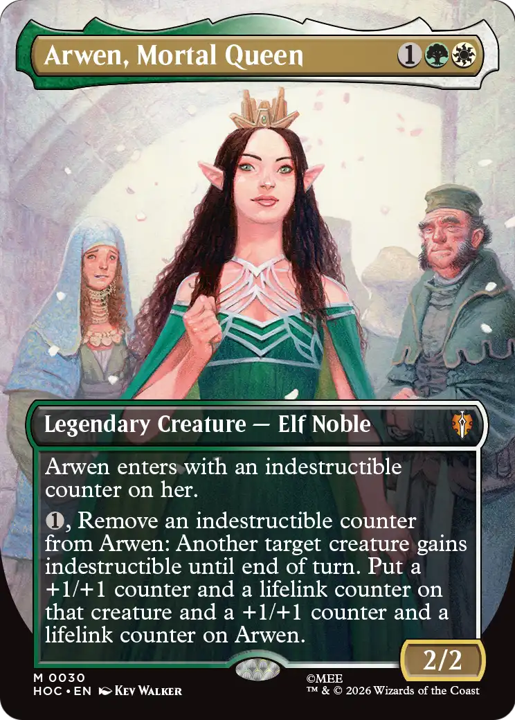 Arwen, Mortal Queen (Borderless) [The Hobbit: Eternal-Legal] | Gamers Paradise
