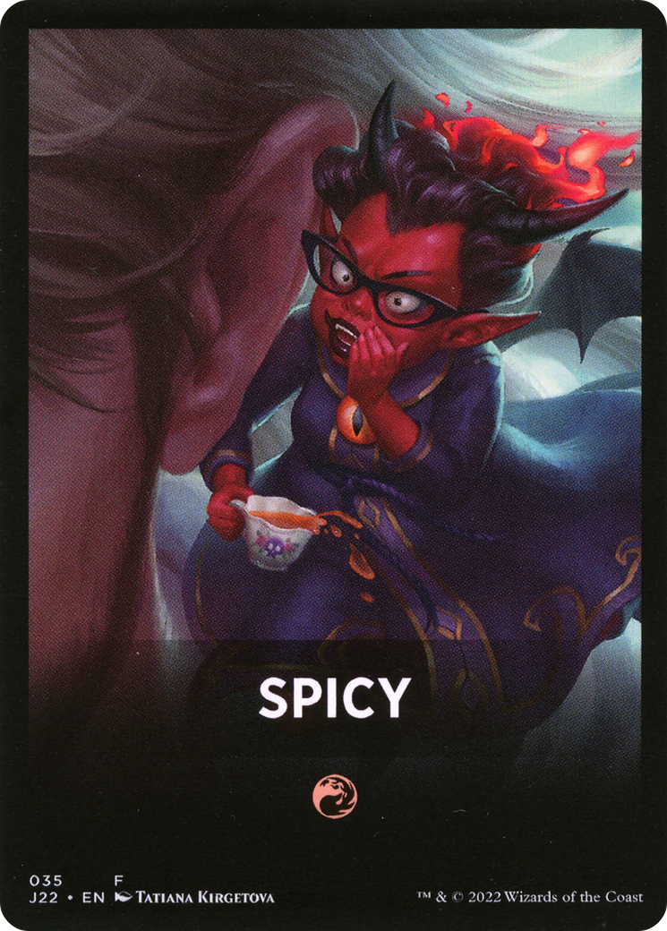 Spicy Theme Card [Jumpstart 2022 Front Cards] | Gamers Paradise
