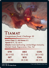 Tiamat Art Card [Dungeons & Dragons: Adventures in the Forgotten Realms Art Series] | Gamers Paradise