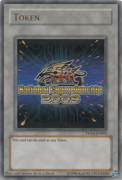 Yu-Gi-Oh 5D's 2009 National Championship Token [TKN4-EN001] Ultra Rare | Gamers Paradise