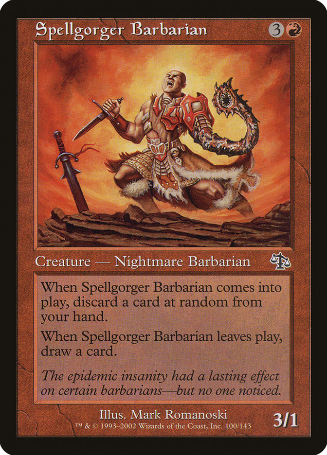 Spellgorger Barbarian [Judgment] | Gamers Paradise