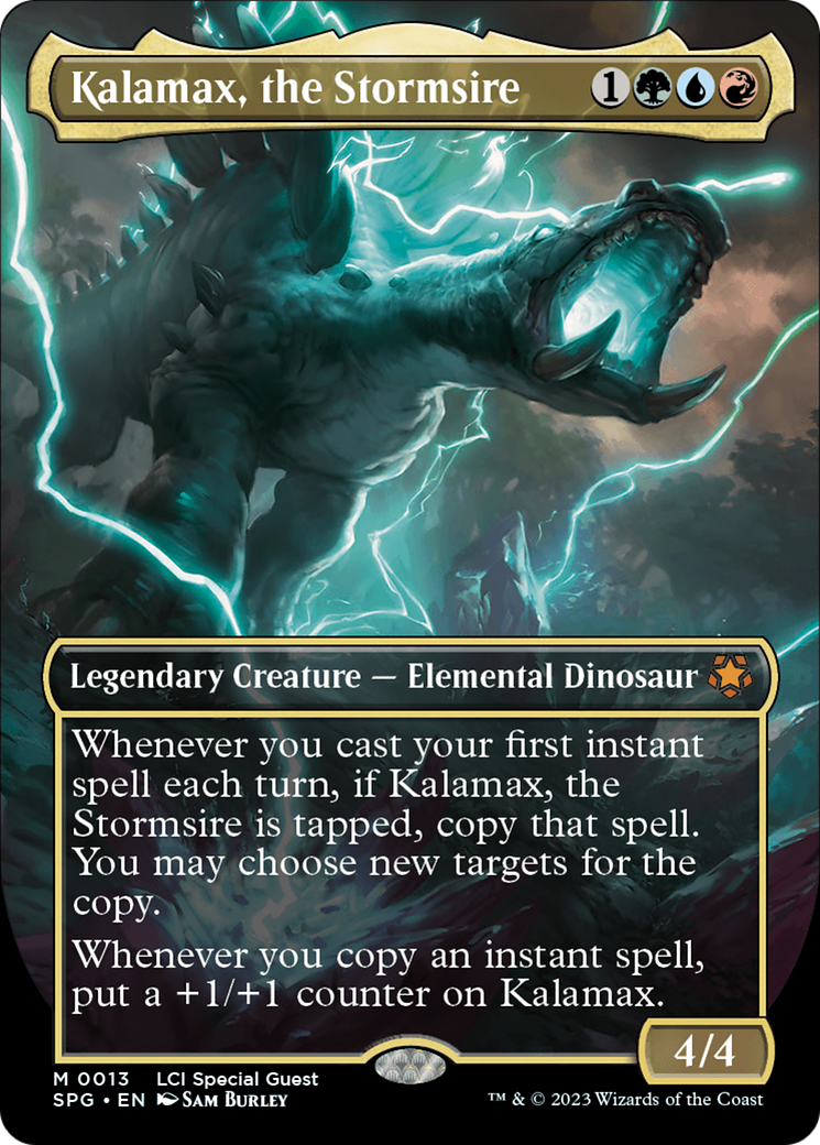Kalamax, the Stormsire (Borderless) [The Lost Caverns of Ixalan Special Guests] | Gamers Paradise