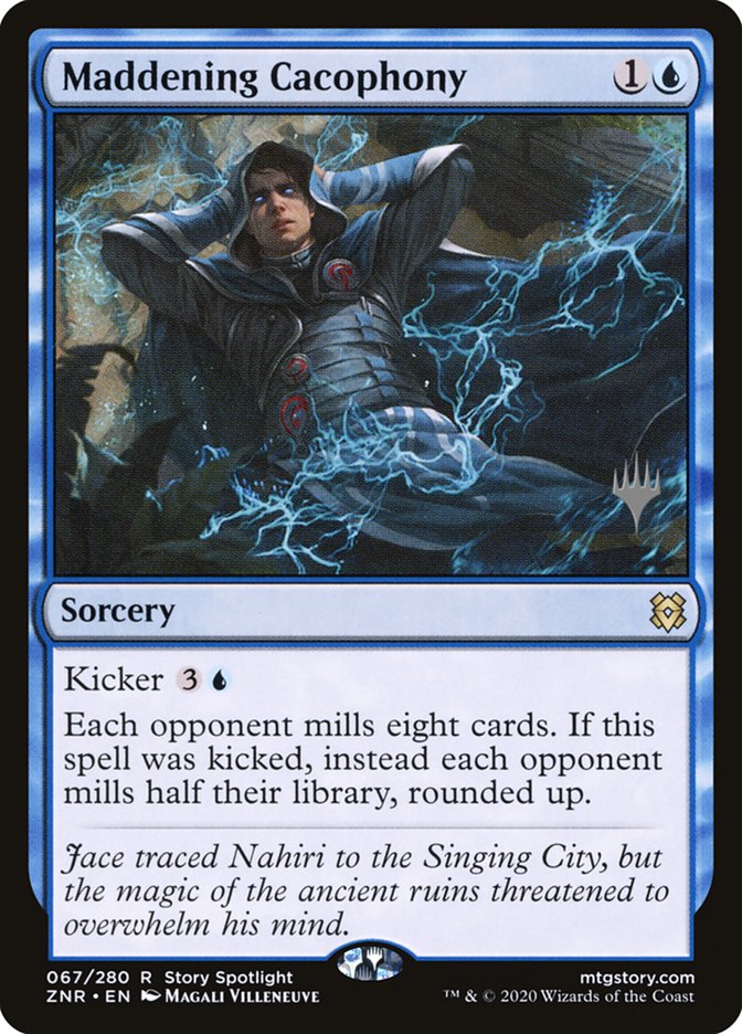 Maddening Cacophony (Promo Pack) [Zendikar Rising Promos] | Gamers Paradise