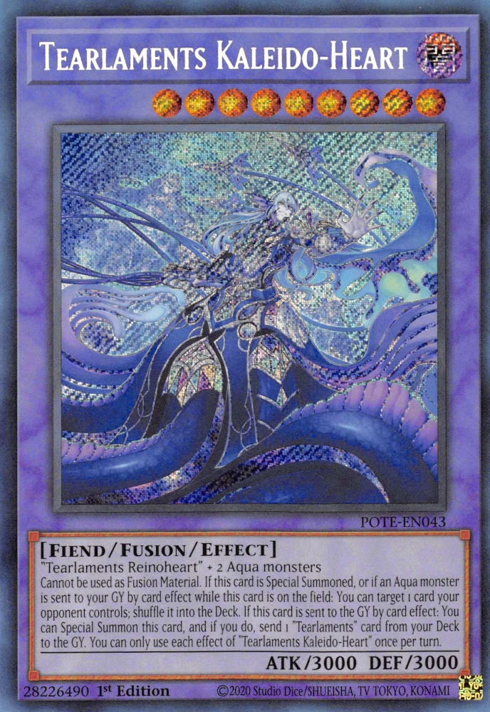 Tearlaments Kaleido-Heart [POTE-EN043] Secret Rare | Gamers Paradise