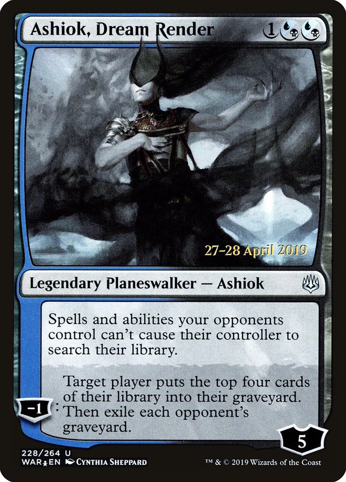 Ashiok, Dream Render [War of the Spark Prerelease Promos] | Gamers Paradise