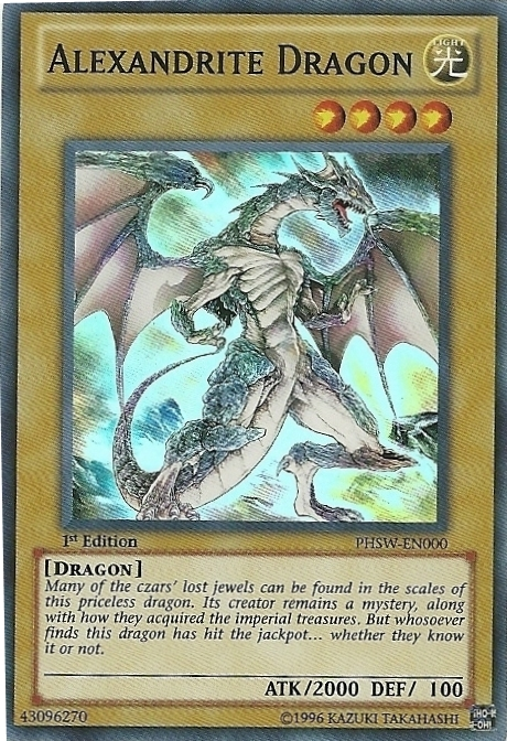 Alexandrite Dragon [PHSW-EN000] Super Rare | Gamers Paradise