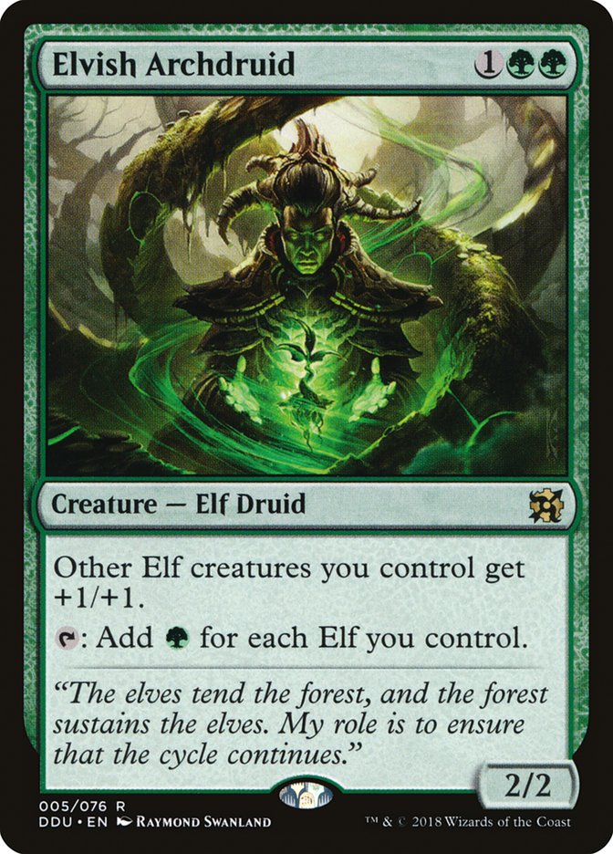 Elvish Archdruid [Duel Decks: Elves vs. Inventors] | Gamers Paradise