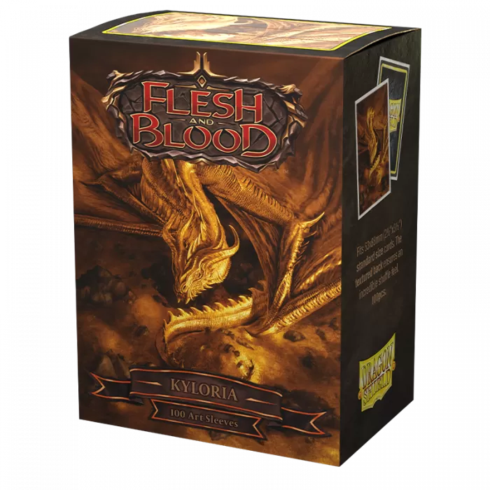 Dragon Shield: Standard 100ct Art Sleeves - Flesh and Blood (Kyloria) | Gamers Paradise