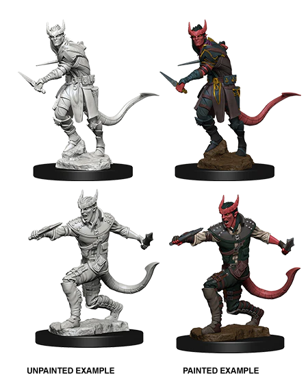 D&D NOLZUR'S MARVELOUS MINIATURES: TIEFLING MALE ROGUE | Gamers Paradise