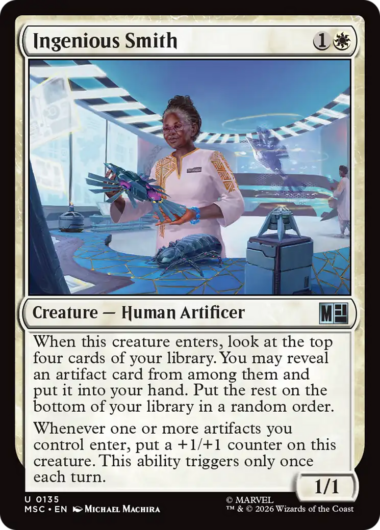 Ingenious Smith (Surge Foil) [Marvel Super Heroes Commander] | Gamers Paradise