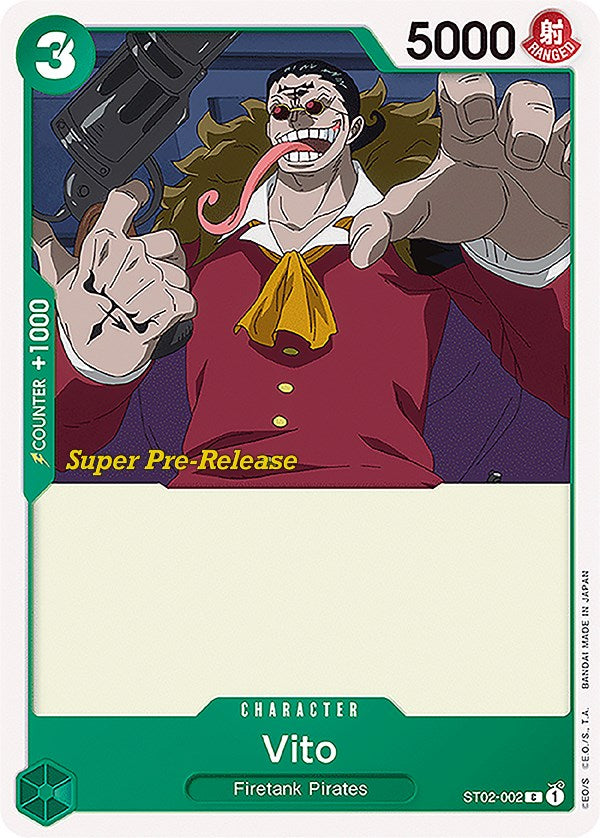 Vito [Super Pre-Release Starter Deck: Worst Generation] | Gamers Paradise