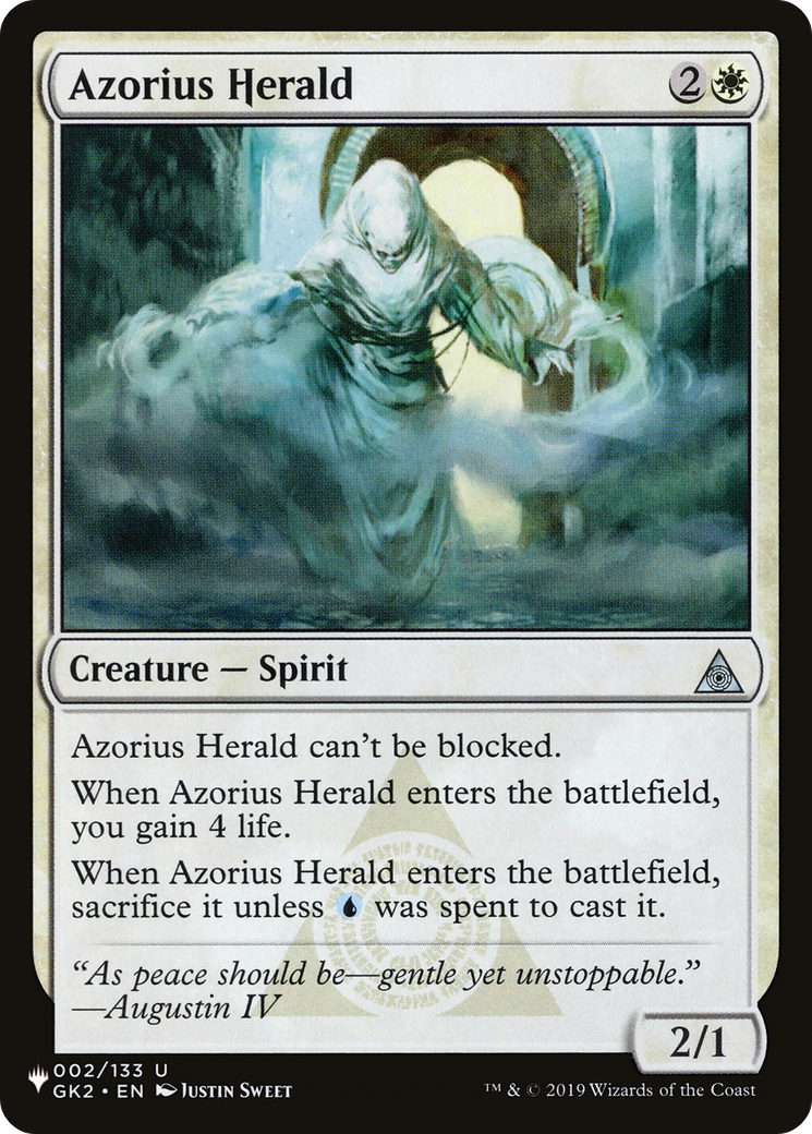 Azorius Herald [The List Reprints] | Gamers Paradise