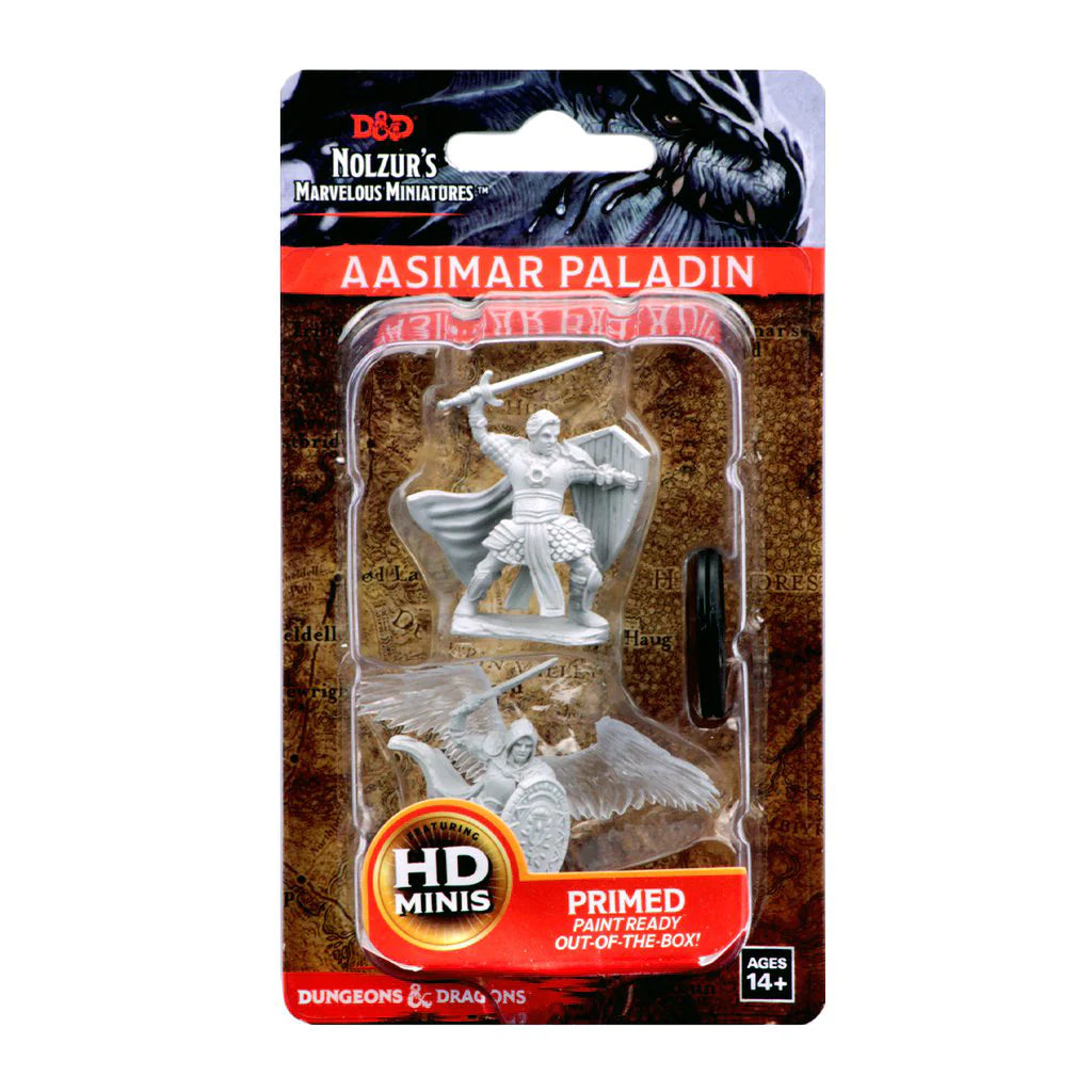 D&D NOLZUR'S MARVELOUS MINIATURES: AASIMAR MALE PALADIN | Gamers Paradise