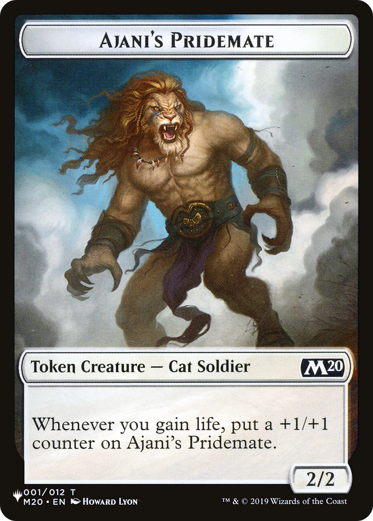 Ajani's Pridemate (FDN) [The List] | Gamers Paradise