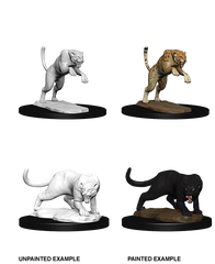 D&D NOLZUR'S MARVELOUS MINIATURES: PANTHER & LEOPARD | Gamers Paradise