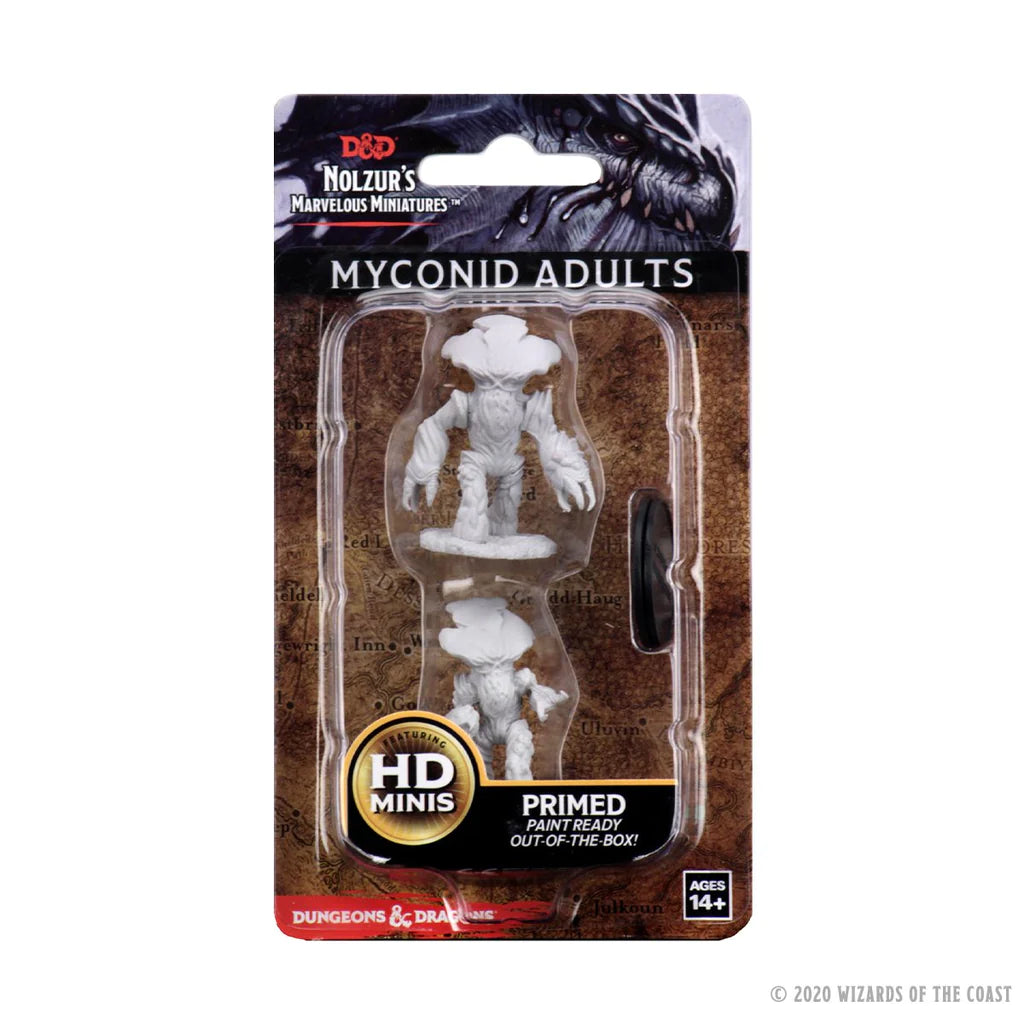 D&D NOLZUR'S MARVELOUS MINIATURES: MYCONID ADULTS | Gamers Paradise