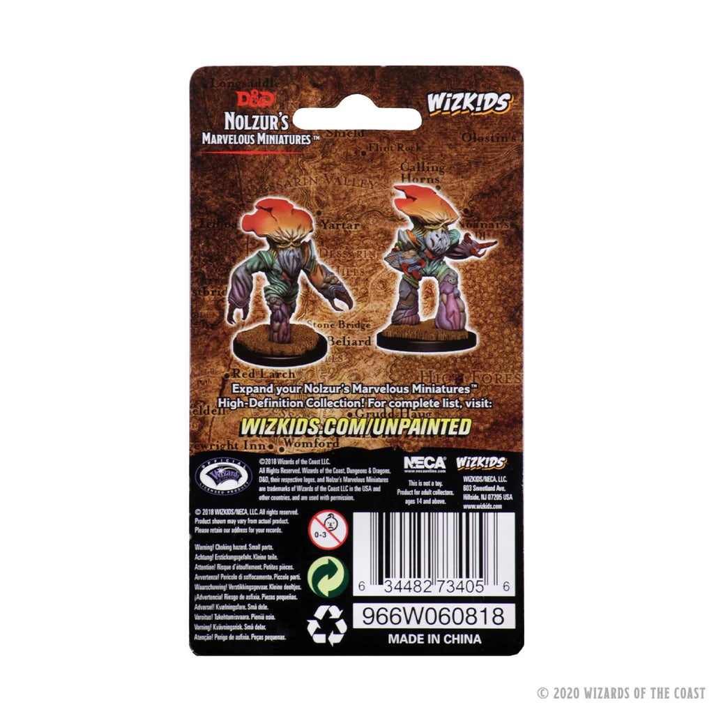 D&D NOLZUR'S MARVELOUS MINIATURES: MYCONID ADULTS | Gamers Paradise