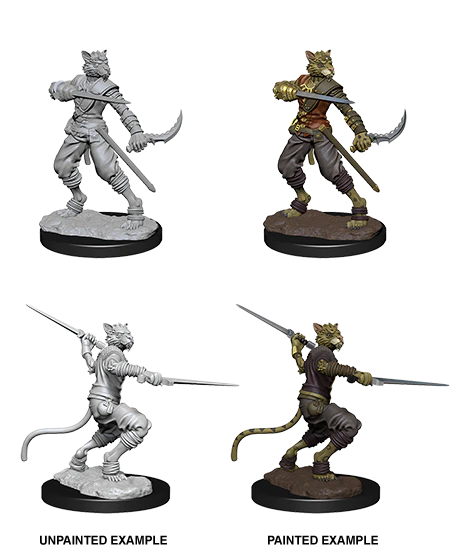 D&D NOLZUR'S MARVELOUS MINIATURES - MALE TABAXI ROGUE | Gamers Paradise