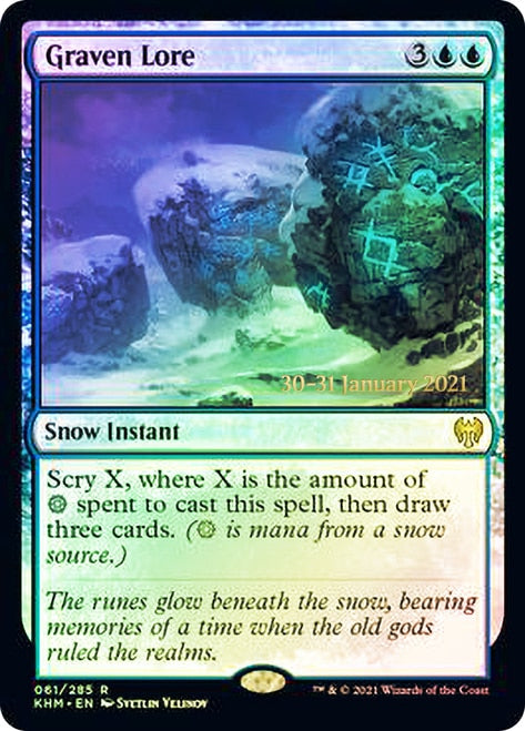Graven Lore [Kaldheim Prerelease Promos] | Gamers Paradise