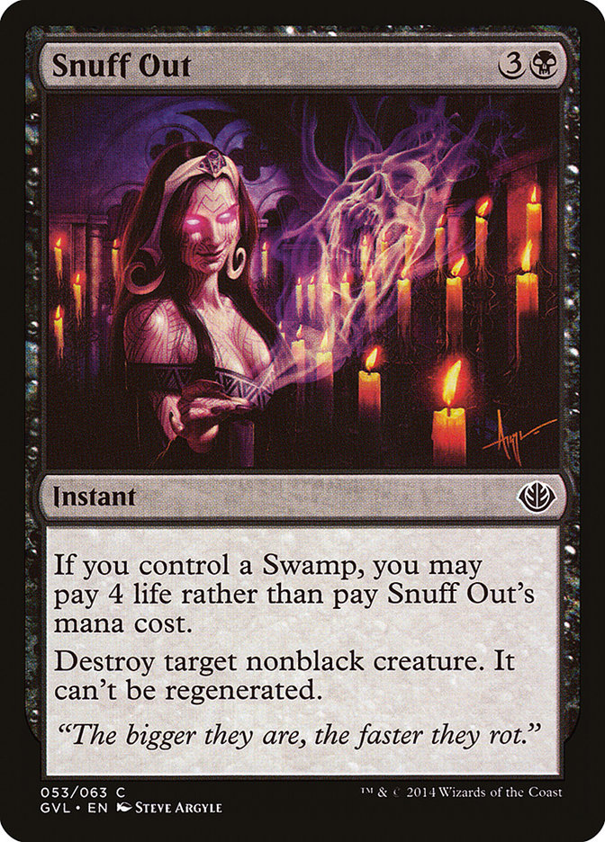 Snuff Out (Garruk vs. Liliana) [Duel Decks Anthology] | Gamers Paradise
