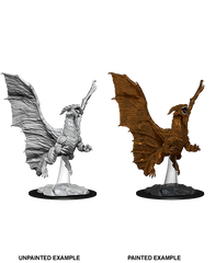 D&D NOLZUR'S MARVELOUS MINIATURES: YOUNG COPPER DRAGON | Gamers Paradise