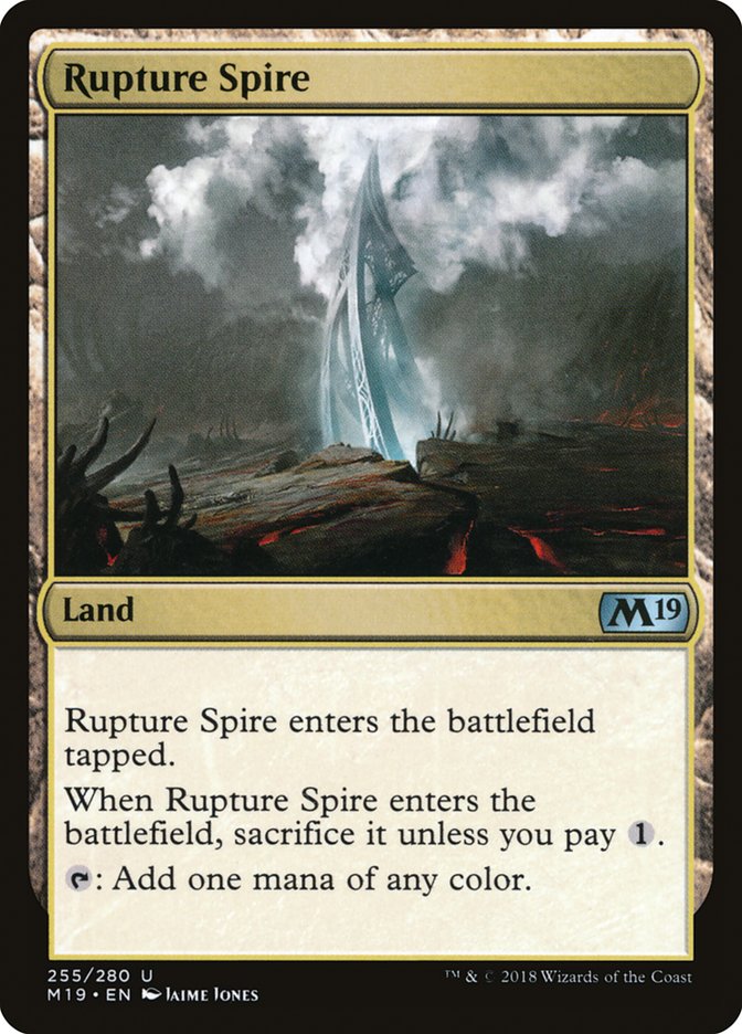 Rupture Spire [Core Set 2019] | Gamers Paradise