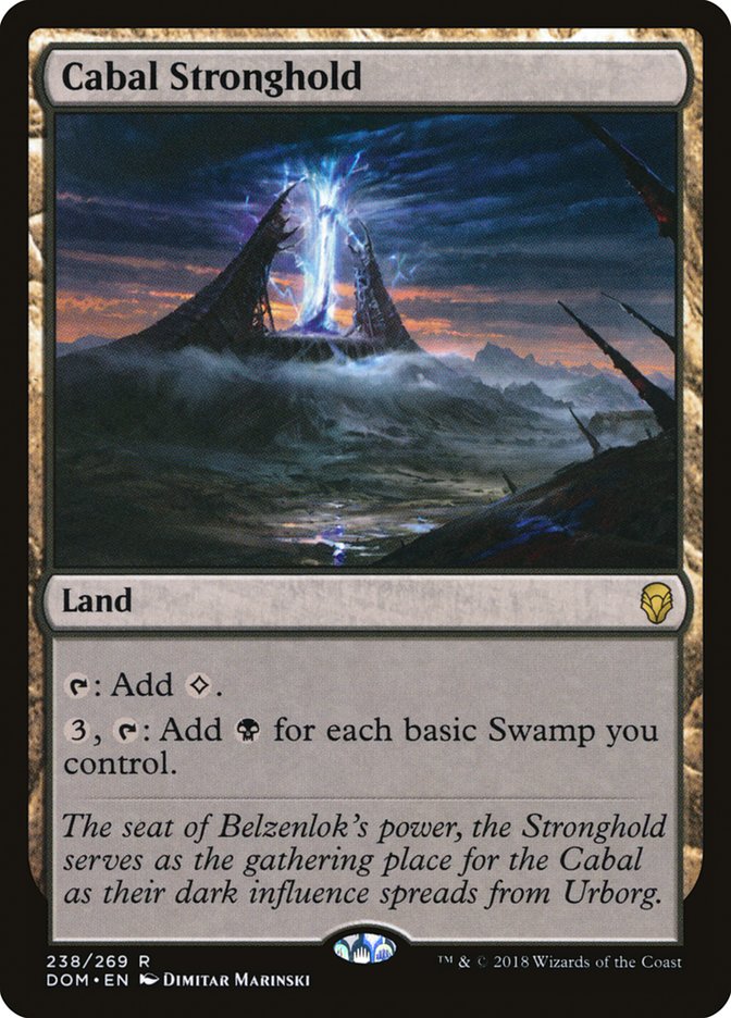 Cabal Stronghold [Dominaria] | Gamers Paradise