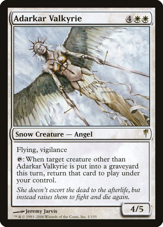 Adarkar Valkyrie [Coldsnap] | Gamers Paradise
