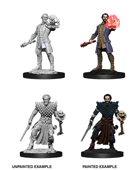 D&D NOLZUR'S MARVELOUS MINIATURES: MALE HUMAN WARLOCK | Gamers Paradise