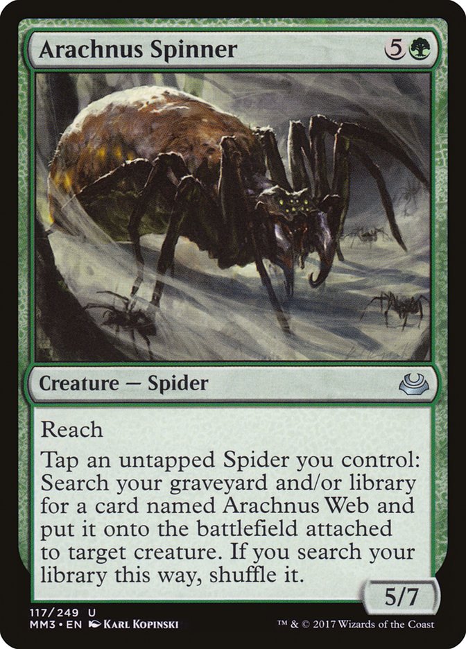 Arachnus Spinner [Modern Masters 2017] | Gamers Paradise