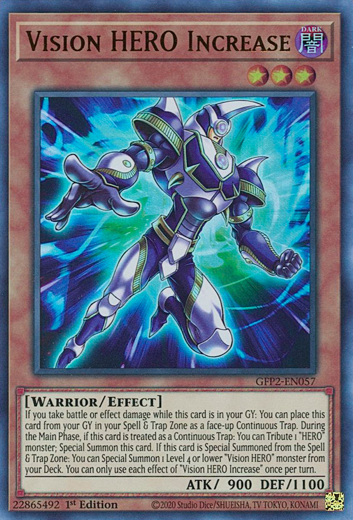 Vision HERO Increase [GFP2-EN057] Ultra Rare | Gamers Paradise