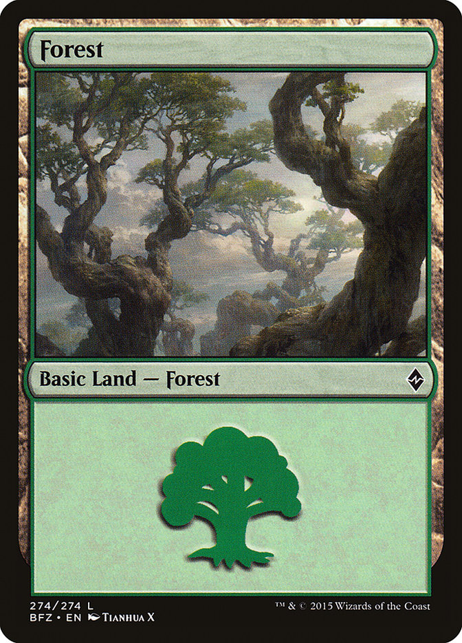 Forest [Battle for Zendikar] | Gamers Paradise