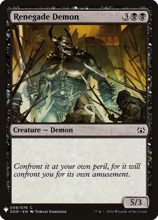 Renegade Demon [Mystery Booster] | Gamers Paradise