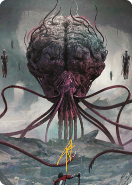 Elder Brain Art Card (Gold-Stamped Signature) [Commander Legends: Battle for Baldur's Gate Art Series] | Gamers Paradise