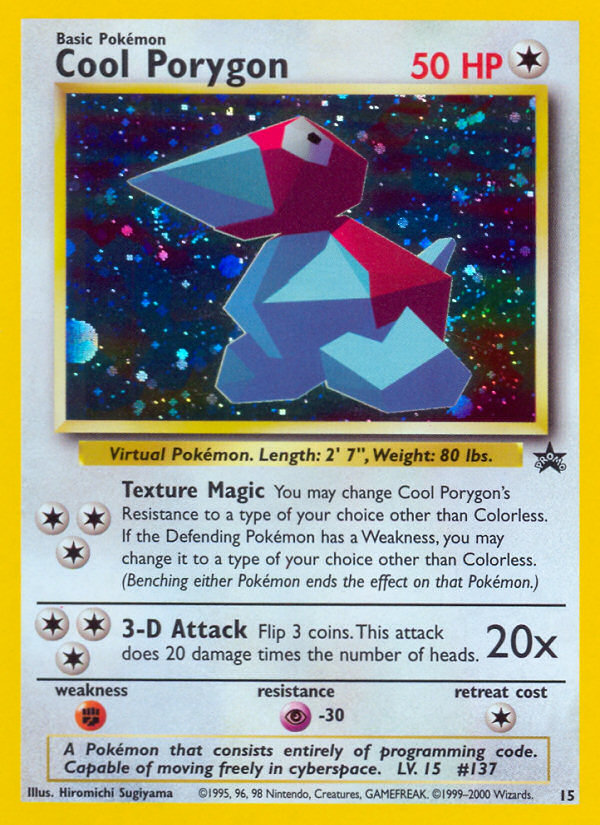 Cool Porygon (15) [Wizards of the Coast: Black Star Promos] | Gamers Paradise