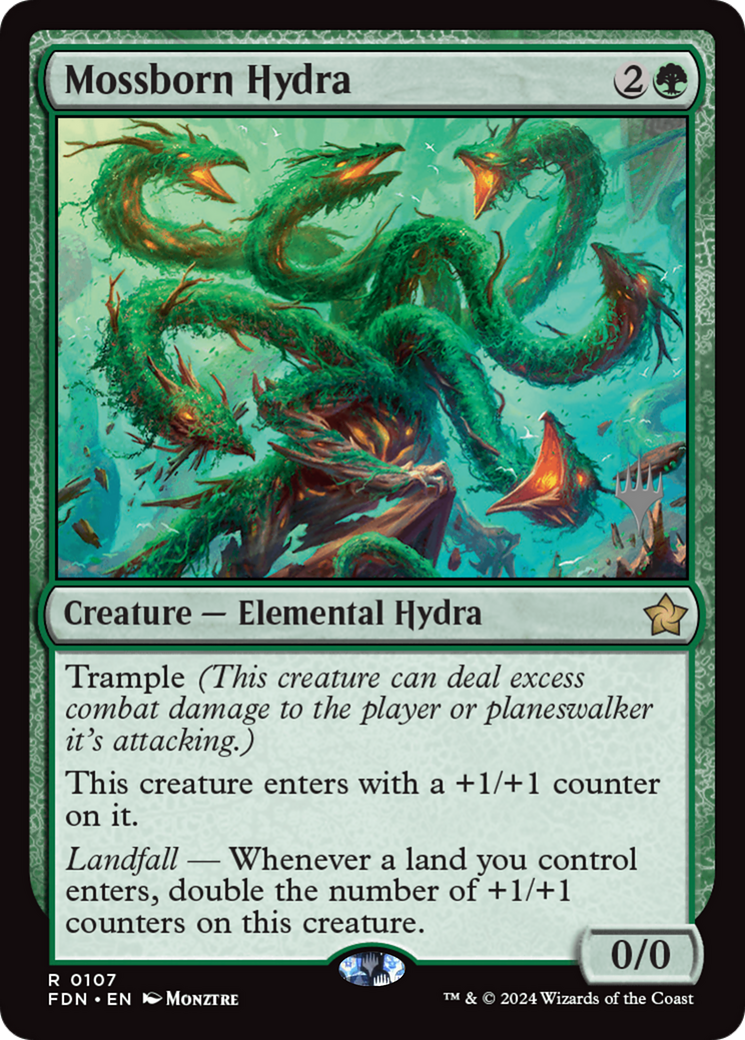 Mossborn Hydra [Lorwyn Eclipsed Promos] | Gamers Paradise